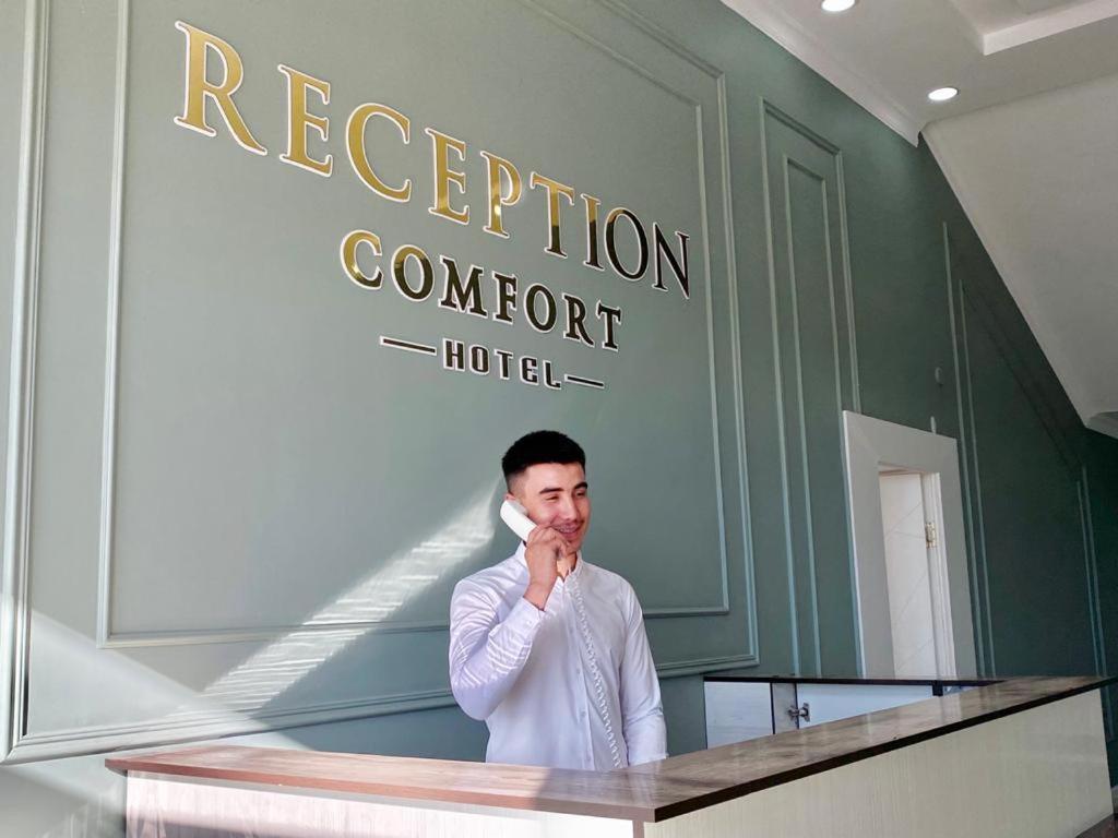 Comfort Hotel Turkistan Bagian luar foto